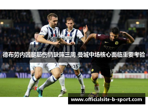 德布劳内因腿筋伤情缺阵三周 曼城中场核心面临重要考验